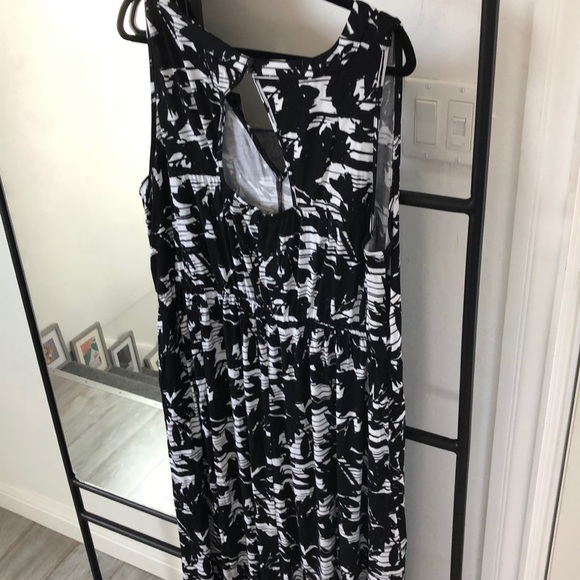 NWT Lane Bryant 18/20W Printed Lace Maxi Dress - Picture 6 of 6